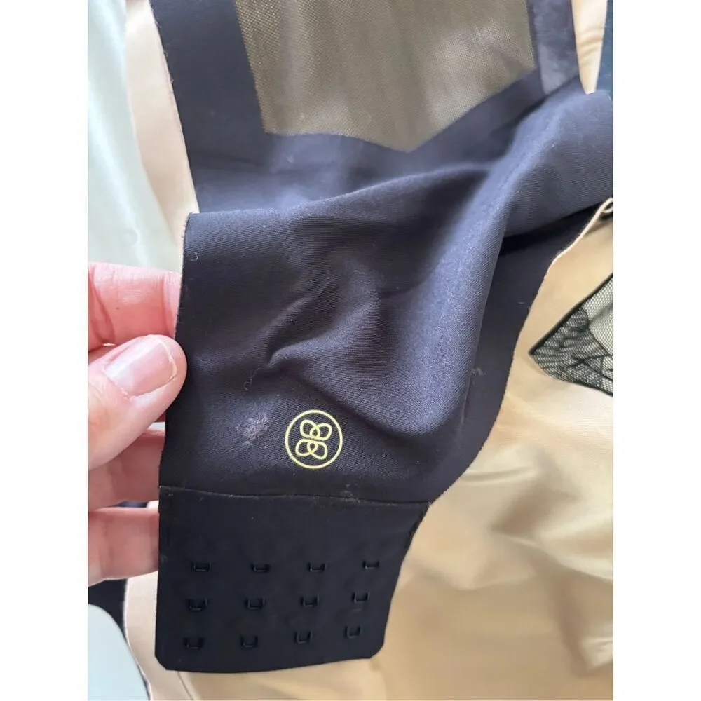 Honeylove CrossOver Wireless Bra Size 1X Black